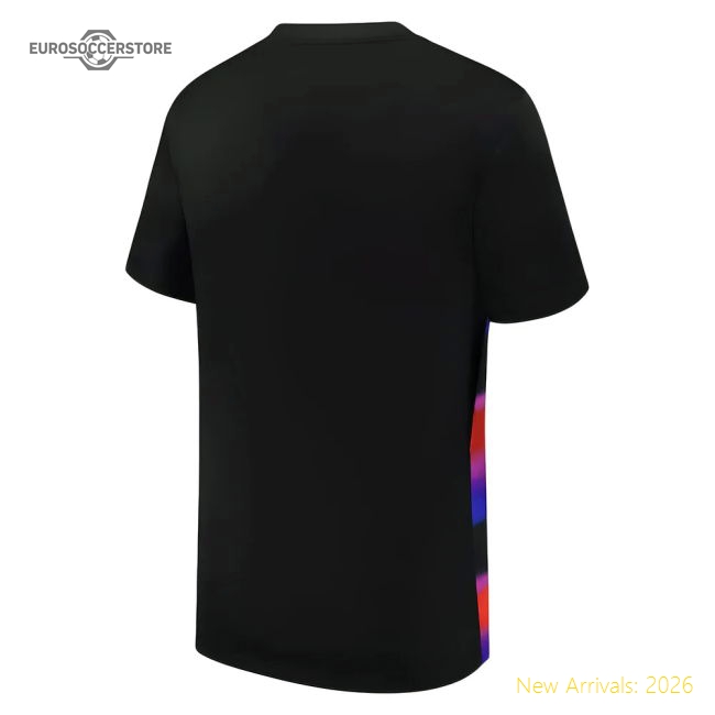2025 England Womens Team Away Shirt (Kids)-Vantage Point Soccer