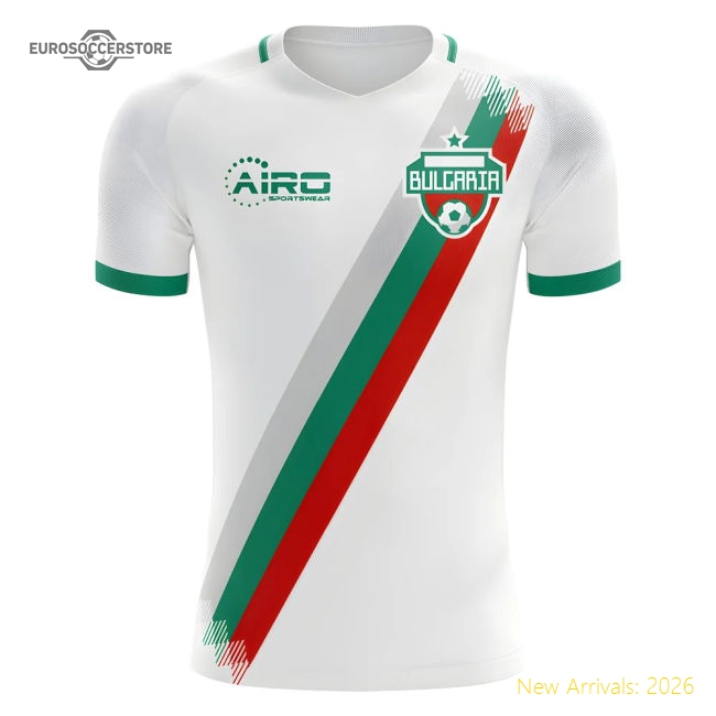 2025-2026 Bulgaria Home Concept Football Shirt-Vantage Point Soccer