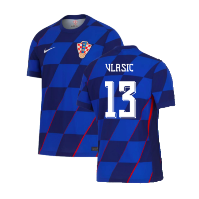 2024-2025 Croatia Away Shirt (Vlasic 13)-Vantage Point Soccer