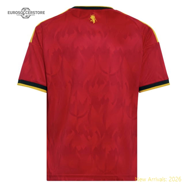 2026-2027 Belgium Home Shirt (Kids)-Vantage Point Soccer