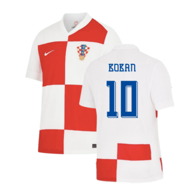 2024-2025 Croatia Home Shirt (Boban 10)-Vantage Point Soccer