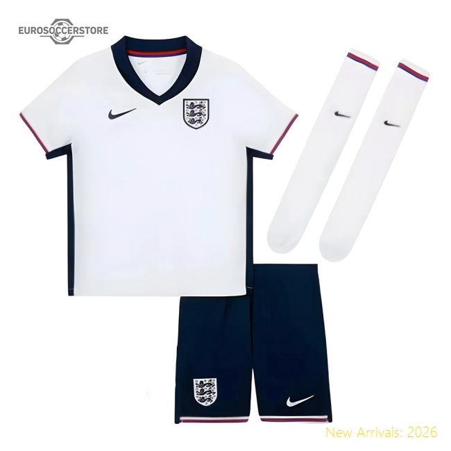 2024-2025 England Home Mini Kit-Vantage Point Soccer