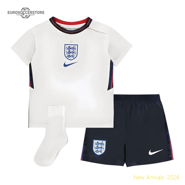 2020-2021 England Home Nike Baby Kit-Vantage Point Soccer