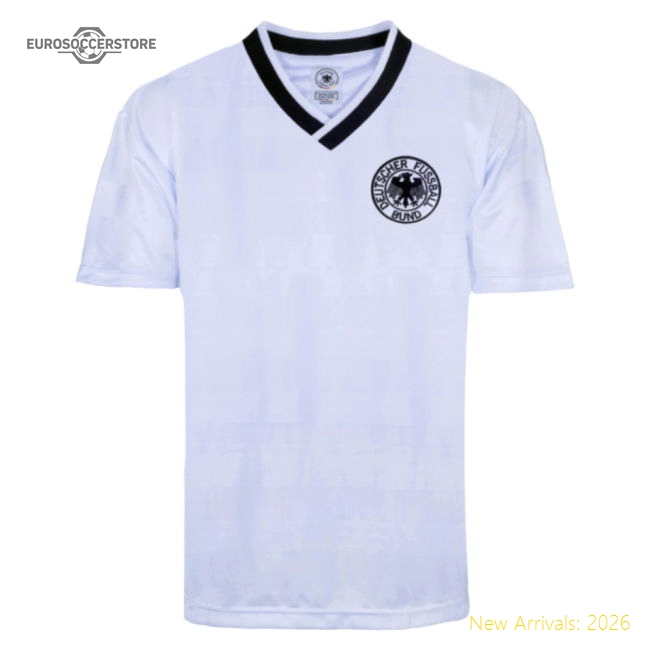 West Germany 1984 Retro Home Shirt-Vantage Point Soccer