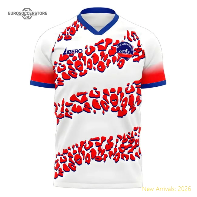 Nepal 2025-2026 Home Concept Football Kit (Libero) - Baby-Vantage Point Soccer
