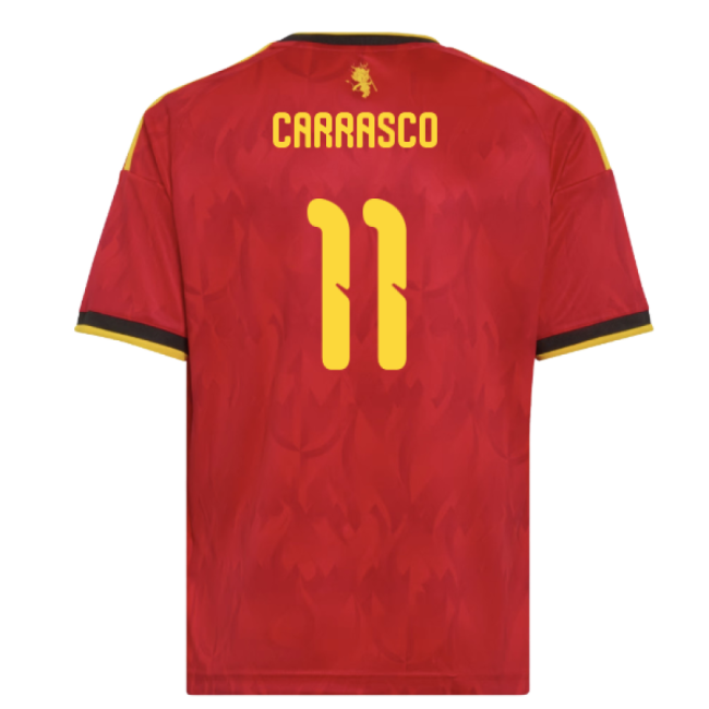 2026-2027 Belgium Home Shirt (Kids) (Carrasco 11)-Vantage Point Soccer