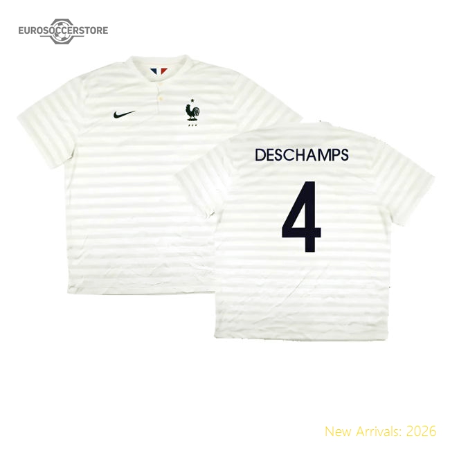 France 2014-15 Away Shirt ((Very Good) XXL) (Deschamps 4)-Vantage Point Soccer