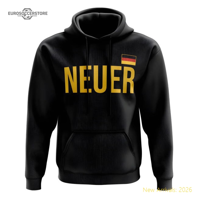 Manuel Neuer Germany name hoody (black)-Vantage Point Soccer