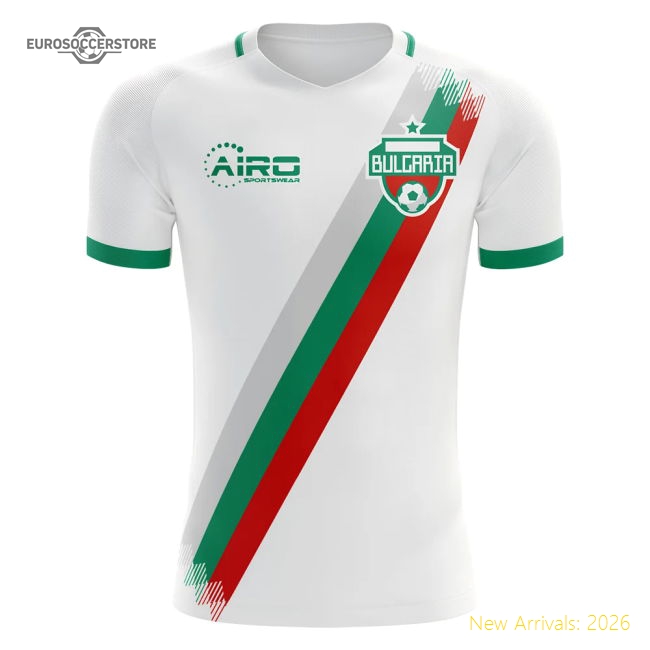 2025-2026 Bulgaria Home Concept Shirt (Stoichkov 8)-Vantage Point Soccer