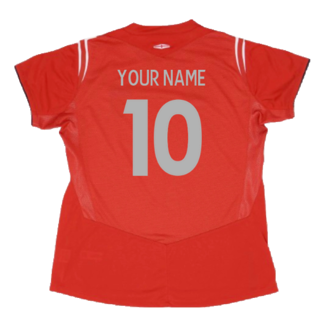 England 2004-05 Women\'s Away Shirt (W-14) (Excellent) (Your Name)-Vantage Point Soccer
