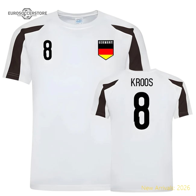 Germany Sports Training Jersey (Kroos 8)-Vantage Point Soccer