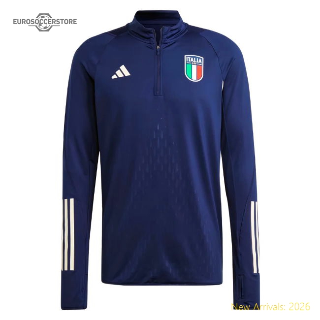 2023-2024 Italy Tiro 23 Pro Top (Blue)-Vantage Point Soccer
