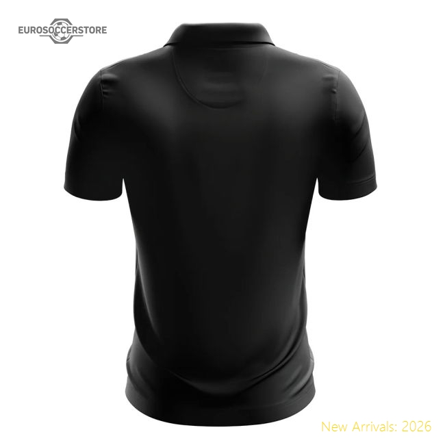Montenegro Polo (Black) Premium Jersey For True Football Fans-PitchVibe Kits
