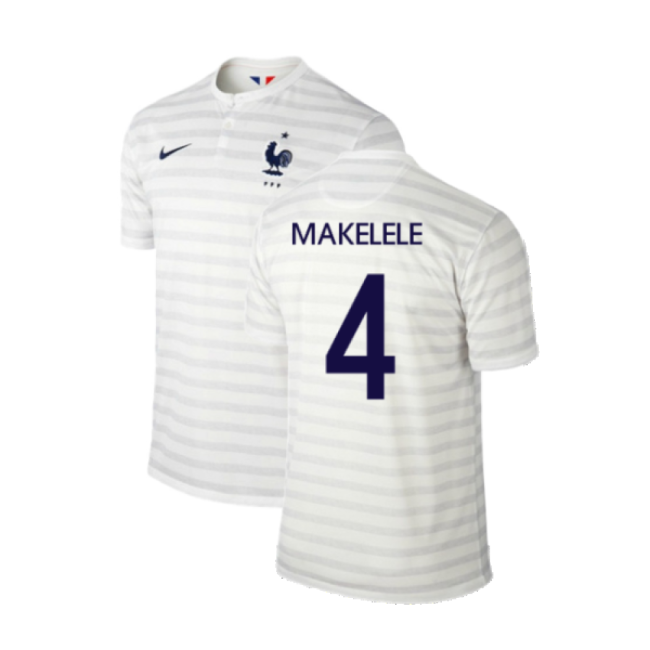 France 2014-15 Away Shirt ((Excellent) M) (Makelele 4)-Vantage Point Soccer