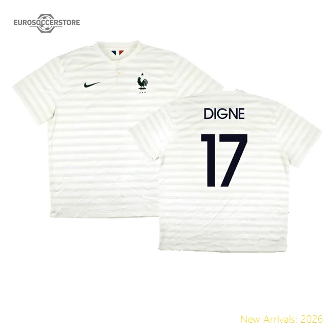 France 2014-15 Away Shirt ((Very Good) XXL) (Digne 17)-Vantage Point Soccer