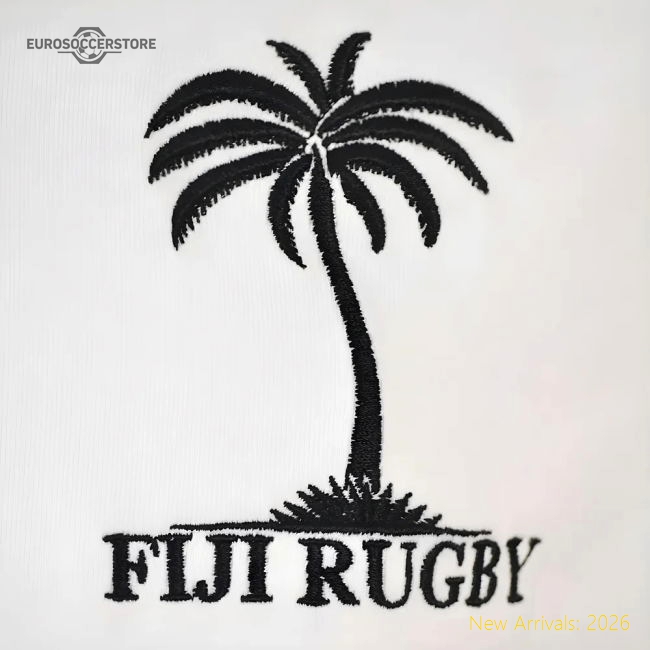 Fiji 1970 Vintage White Rugby Shirt-Vantage Point Soccer