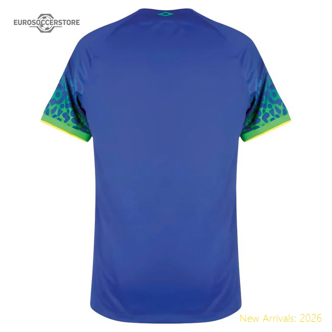 2022-2023 Brazil Away Shirt (RAPHINHA 19)-Football Shirts Shop