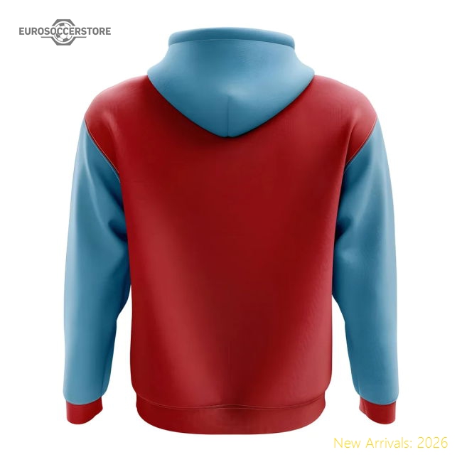 Mongolia Concept Country Football Hoody (Red)-Vantage Point Soccer