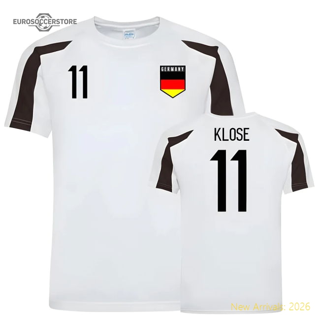 Germany Sports Training Jersey (Klose 11)-Vantage Point Soccer