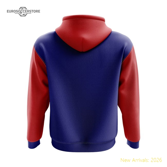 South Korea Concept Country Football Hoody (Blue)-The Soccer Shirt Hub