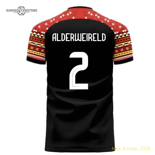 Belgium 2024-2025 Away Concept Football Kit (Libero) (7-8y) (BNWT) (Alderweireld 2)-Vantage Point Soccer