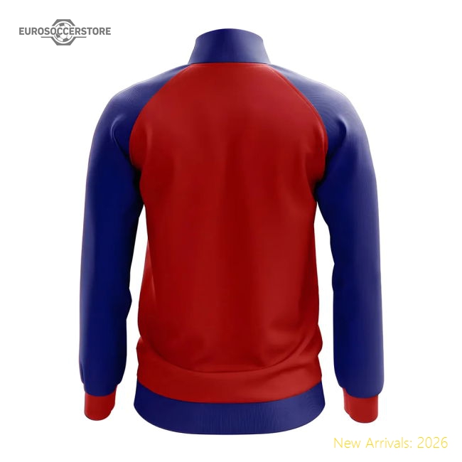Russia Concept Football Track Jacket (Red)-Vantage Point Soccer
