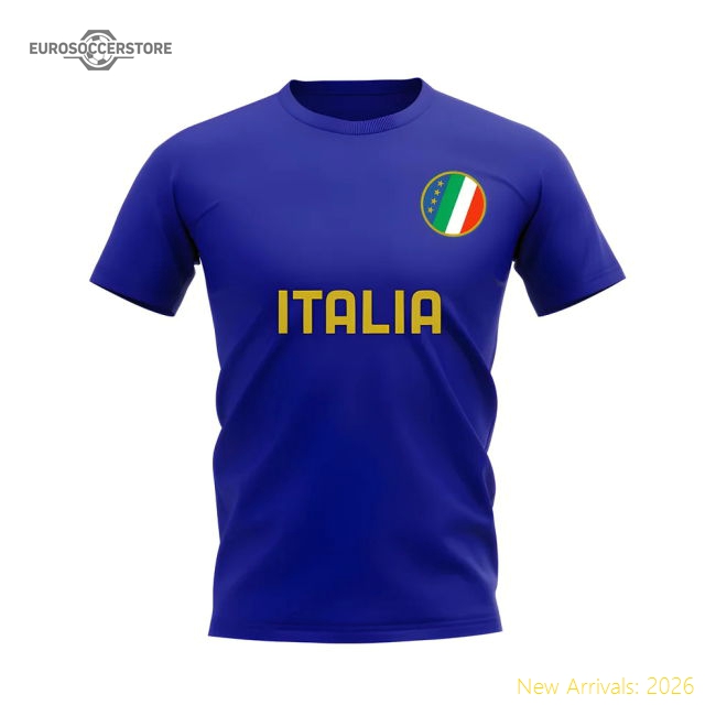 Forza Italia Italy T-shirt (Royal)-Vantage Point Soccer