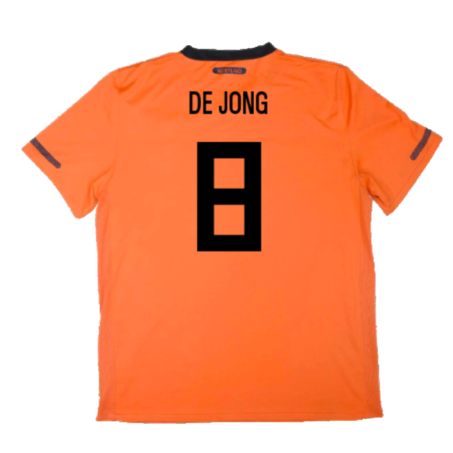 Holland 2010-11 Home Shirt ((Excellent) S) (De Jong 8)-Football Jersey Hub