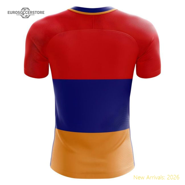 2025-2026 Armenia Home Concept Football Shirt-Vantage Point Soccer