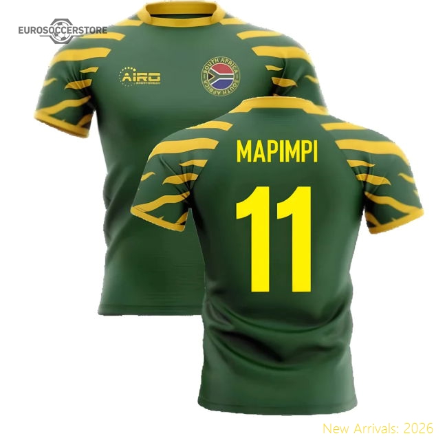 2025-2026 South Africa Springboks Home Concept Rugby Shirt (Mapimpi 11)-Football Shirts Shop