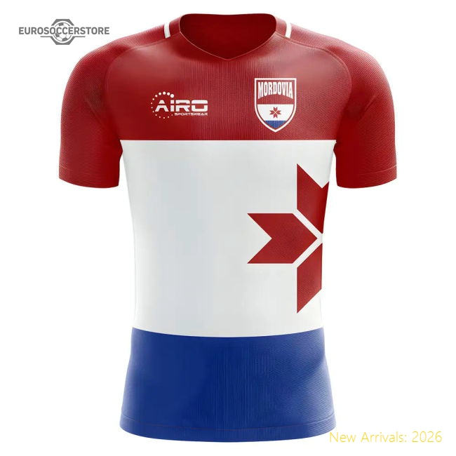 2025-2026 Mordovia Home Concept Football Shirt - Baby-Vantage Point Soccer