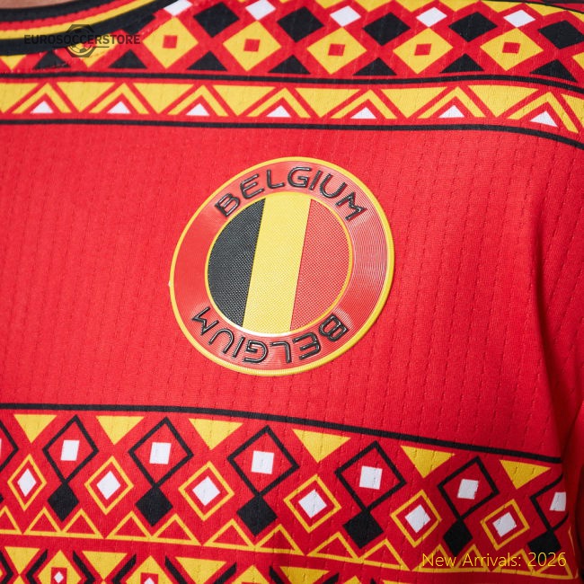 Belgium Legacy Football Jersey Red (Wolvate) Adult Short Sleeve-Vantage Point Soccer