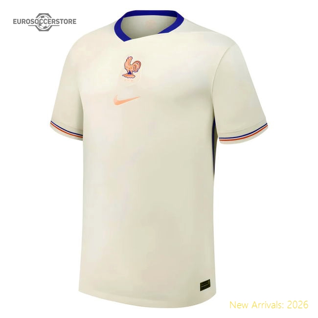 2025-2026 France Womens Team Away Shirt (Unisex)-Vantage Point Soccer