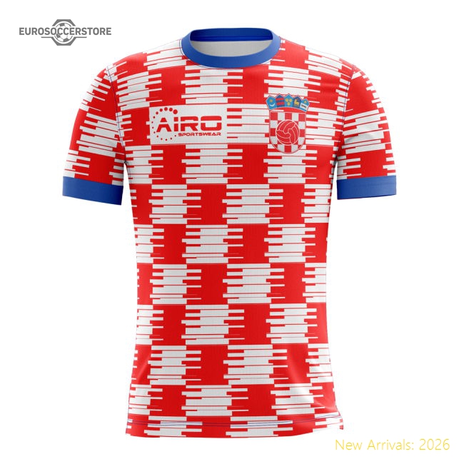 2025-2026 Croatia Home Concept Football Shirt - Baby-Vantage Point Soccer
