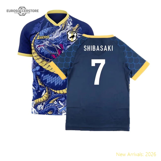 Japan 2025-2026 Third Concept Football Kit (Libero) (SHIBASAKI 7)-Vantage Point Soccer