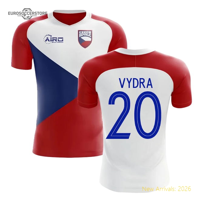 2025-2026 Czech Republic Home Concept Football Shirt (VYDRA 20)-Vantage Point Soccer