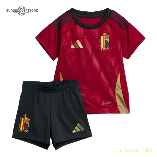 2024-2025 Belgium Home Baby Kit-Vantage Point Soccer