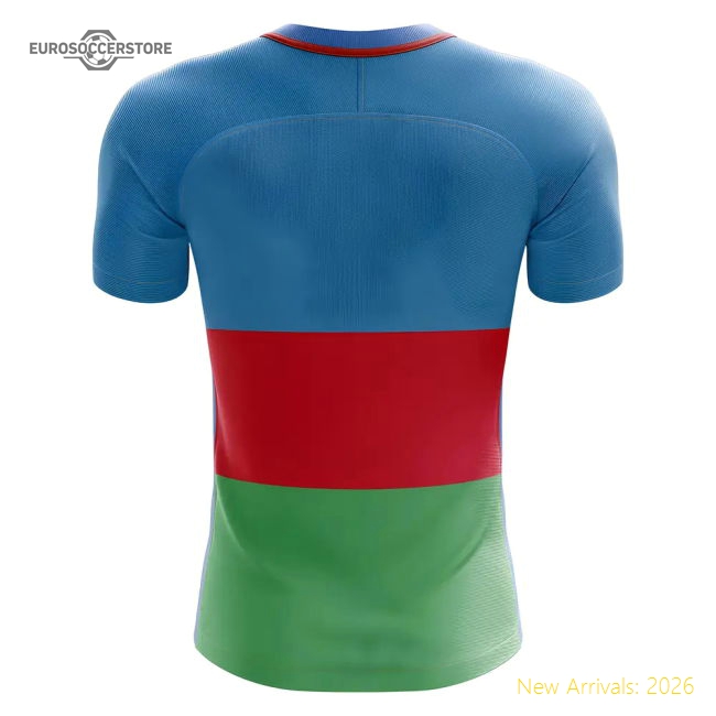 2025-2026 Azerbaijan Home Concept Football Shirt - Womens-Vantage Point Soccer