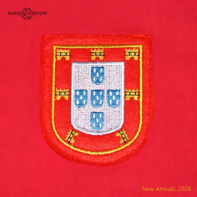 Portugal 1966 Short Sleeve Retro Football Shirt-Vantage Point Soccer