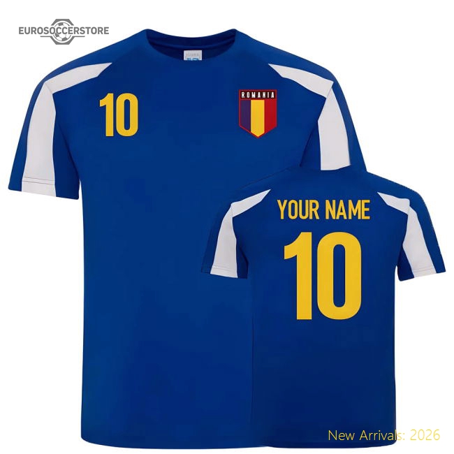 Romania Sports Training Jersey (Your Name)-Vantage Point Soccer