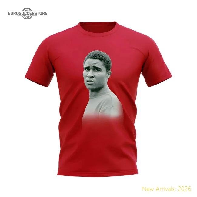 Eusebio Portugal Legend T-Shirt (Red)-Vantage Point Soccer