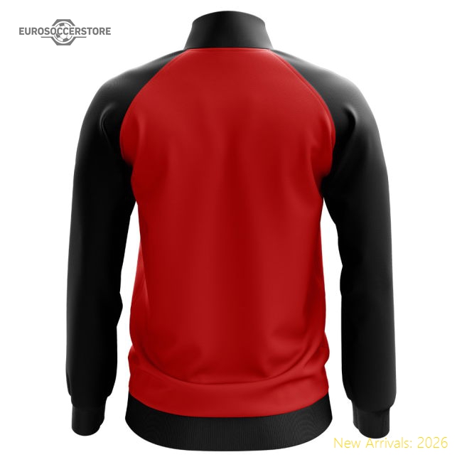 Belgium Concept Football Track Jacket (Red) - Kids-Vantage Point Soccer