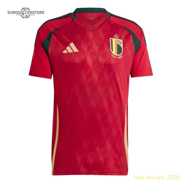 2024-2025 Belgium Home Shirt-Vantage Point Soccer
