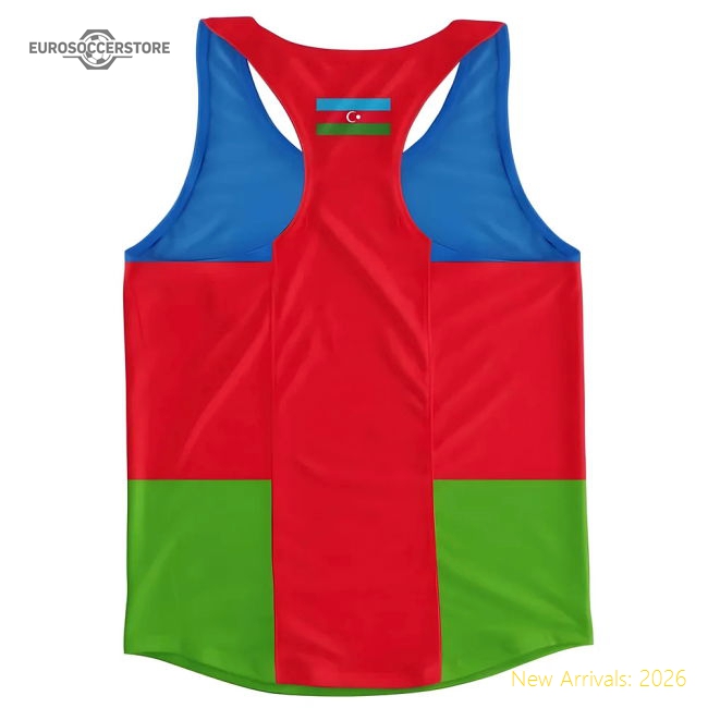 Azerbaijan Flag Running Vest-Vantage Point Soccer