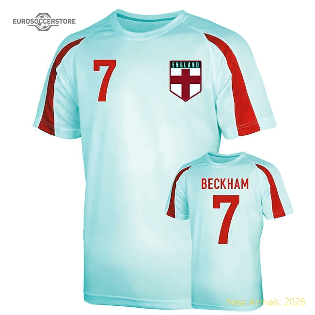 England Sports Training Jersey (beckham 7) - Kids-Vantage Point Soccer