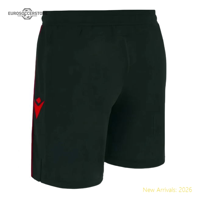 2024-2025 Albania Third Shorts (Black)-Vantage Point Soccer