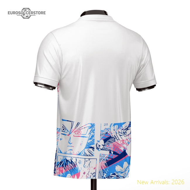 Japan Dragon Ball Z Heritage Football Jersey (Wolvate) Adult Short Sleeve-Vantage Point Soccer