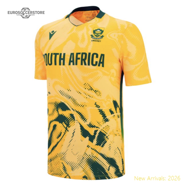 2026 South Africa CSA Cricket Matchday T20 Shirt-Football Shirts Shop