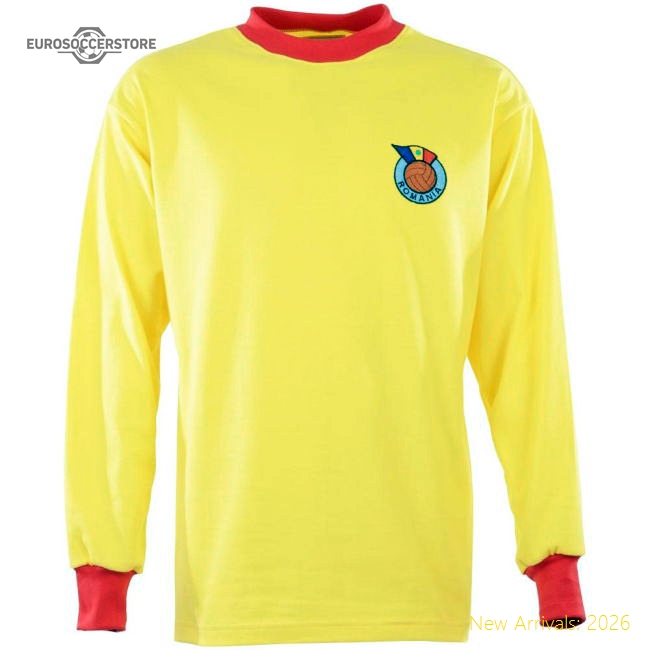 Romania 1960s Retro Football Shirt-Vantage Point Soccer