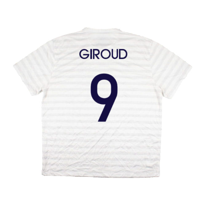 France 2014-15 Away Shirt ((Very Good) XXL) (Giroud 9)-Vantage Point Soccer